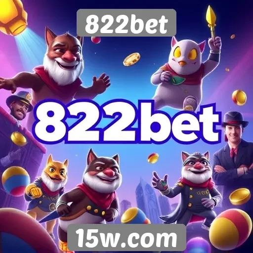 Novidades no portfólio de jogos da 822bet
